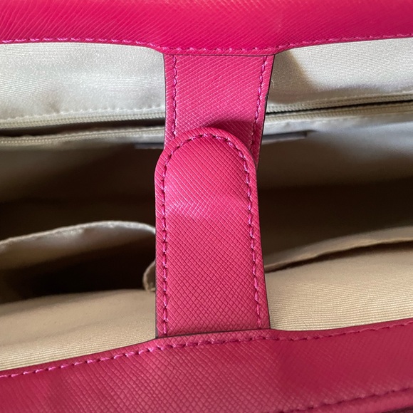 COACH BAG,Coach Rose Red Leather Shoulder Bag,AUTHENTIC COACH BAG - Picture 15 of 17